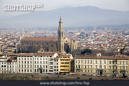 
                Stadtansicht, Florenz, Santa Croce                   