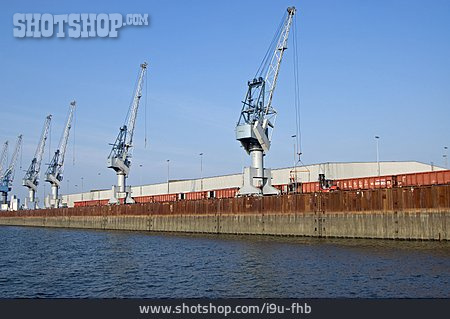 
                Hafen, Hafenkran, Bremen, Weser, Verladekran                   