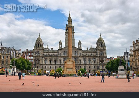 
                Städtisches Leben, Rathaus, Glasgow                   