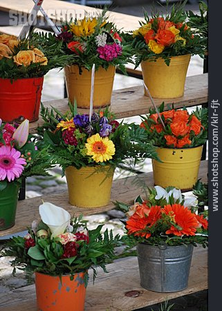 
                Blumenstrauß, Blumenverkauf                   