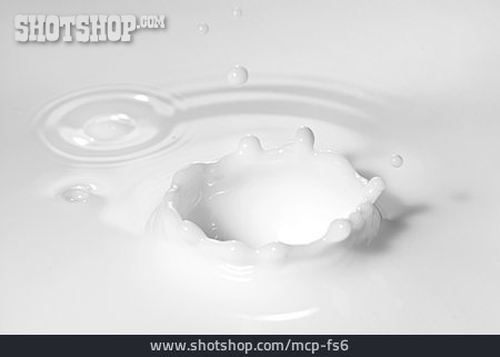 
                Milch, Splash, Milchspritzer                   