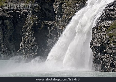 
                Wasserfall, Lac De Mauvoisin                   