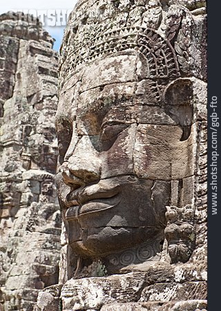
                Tempelanlage, Bayon, Angkor Thom                   