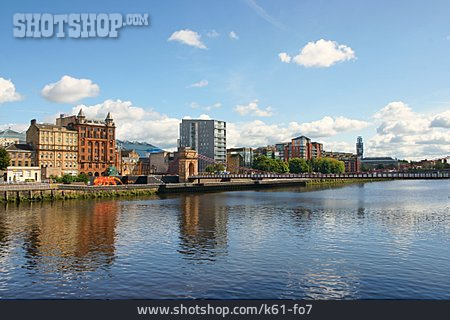 
                Stadtansicht, Glasgow, Clyde                   