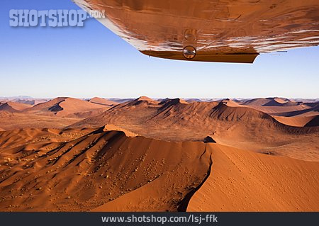 
                Wüste, Flug, Wüstenlandschaft, Namibia                   