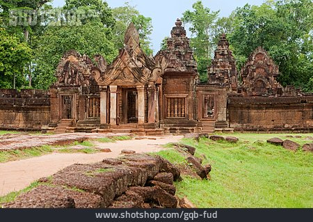 
                Tempel, Kambodscha, Banteay Srei                   