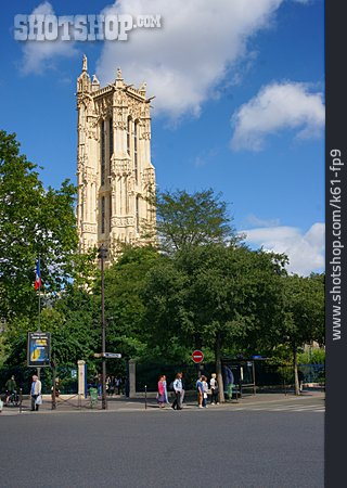 
                Städtisches Leben, Turm Saint-jacques                   