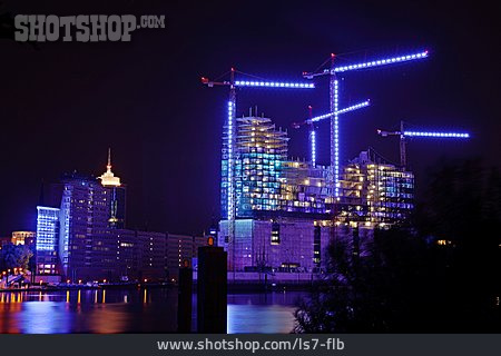 
                Hamburg, Alster, Hafencity, Elbphilharmonie                   