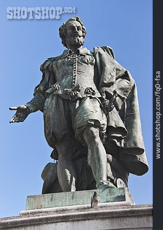 
                Statue, Bronzestatue, Peter Paul Rubens                   