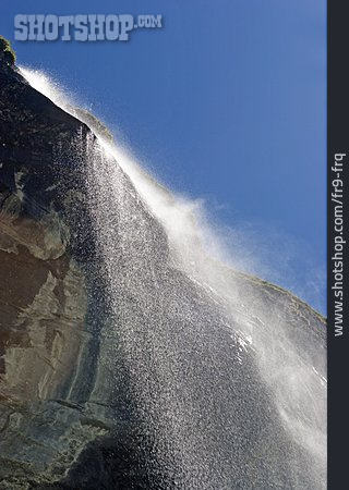 
                Wasserfall, Schleierwasserfall                   