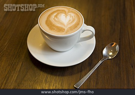 
                Herzform, Cappuccino                   