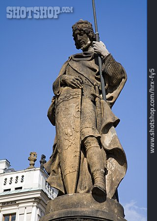 
                Statue, Ritter, Prag                   