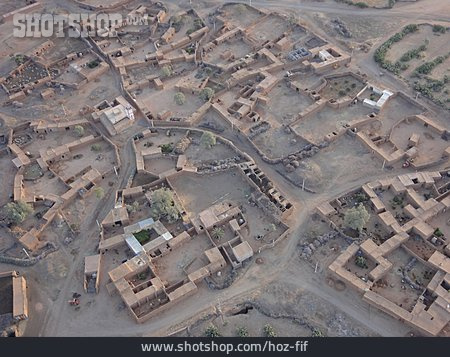 
                Hütte, Siedlung, Marokko                   