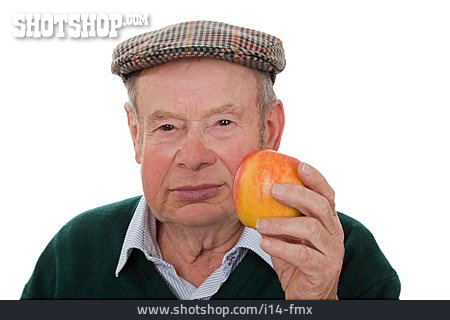 
                Opa, Gesunde Ernährung, Apfel                   