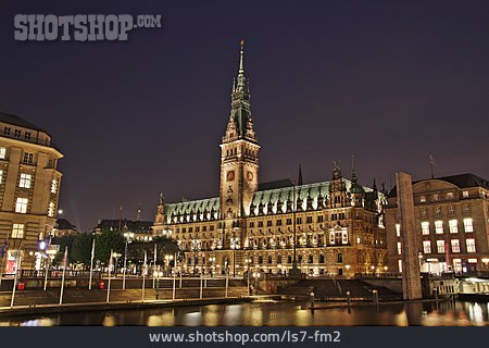 
                Hamburg, Rathaus, Hamburger Rathaus                   