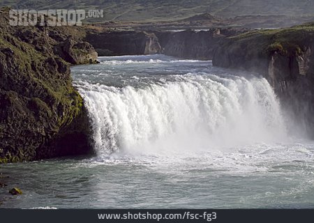 
                Wasserfall, Godafoss                   