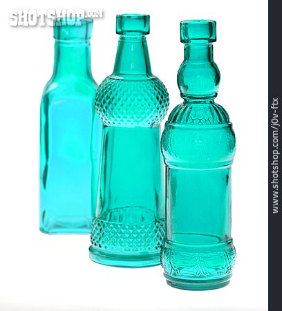 
                Türkis, Vase, Glasflasche                   