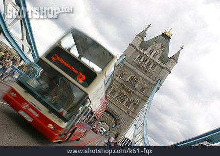 
                Tower Bridge, London, Bus                   