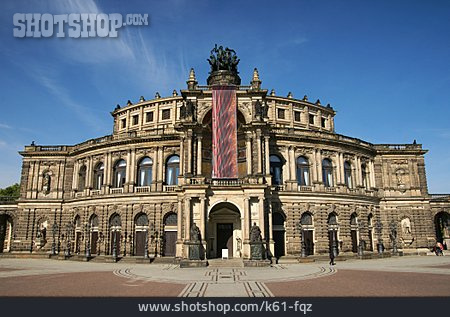 
                Oper, Dresden, Semperoper                   