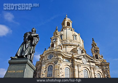 
                Dresden, Frauenkirche, Luther-denkmal                   