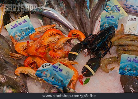 
                Meeresfrüchte, Speisefisch, Fischverkauf                   