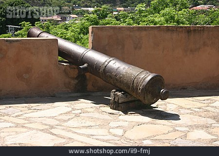 
                Kanone, Festung, Geschütz, Castillo Santa Rosa                   