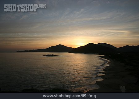 
                Sonnenuntergang, Küste, Isla Margarita                   