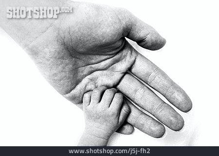 
                Pflege & Fürsorge, Hand Halten, Kinderhand                   