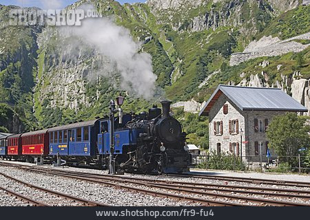 
                Eisenbahn, Zahnradbahn, Furkapasseisenbahn                   