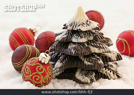 
                Weihnachten, Schokolade, Schokoladenbaum                   