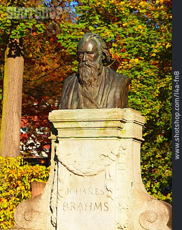 
                Denkmal, Komponist, Johannes Brahms                   