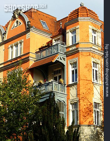 
                Wohnhaus, Jugendstil, Jugendstilvilla, Mietshaus                   