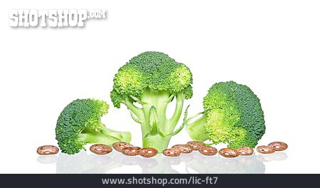 
                Broccoli, Pintobohne                   