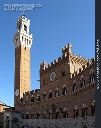 
                Siena, Palazzo Pubblico, Torre Del Mangia                   