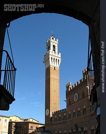 
                Siena, Palazzo Pubblico, Torre Del Mangia                   