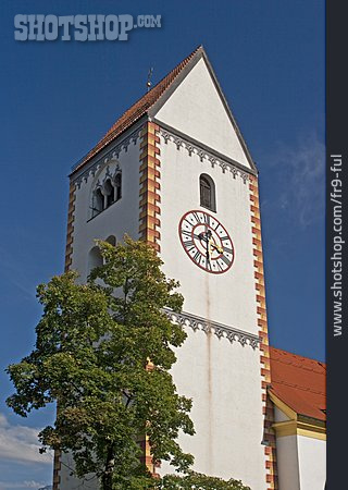 
                Füssen, Burgturm, Hohes Schloss                   