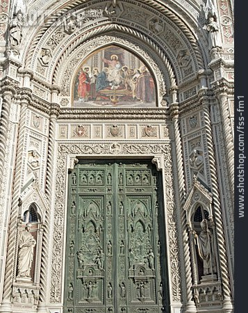 
                Santa Maria Del Fiore, Kirchenportal                   
