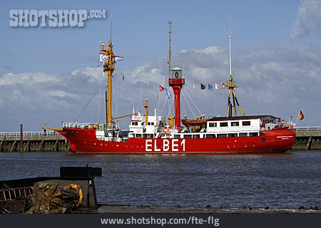 
                Feuerschiff, Museumsschiff, Elbe 1                   