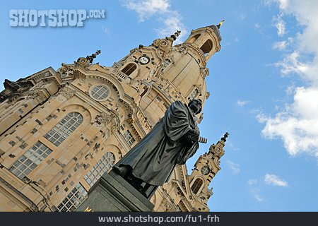 
                Dresden, Frauenkirche, Luther-denkmal                   