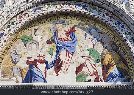 
                Mosaik, Markusdom, Kirchenkunst                   