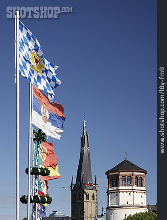 
                Flagge, Düsseldorf                   