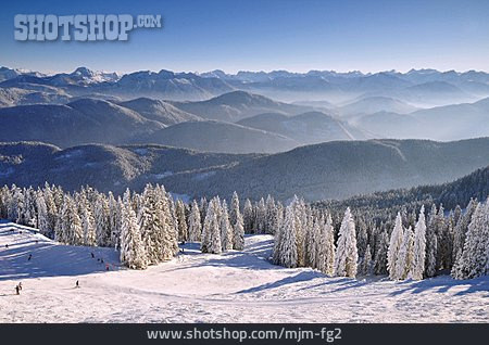 
                Skigebiet, Brauneck, Bayerische Voralpen                   