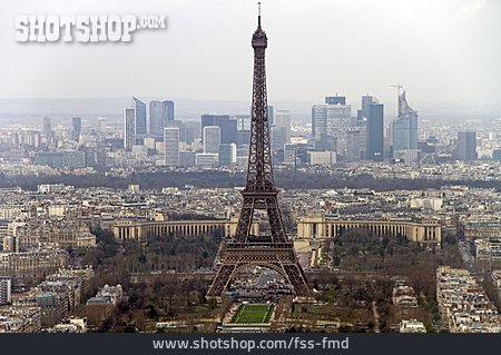 
                Paris, Eiffelturm, La Defense                   