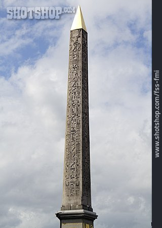 
                Obelisk, Place De La Concorde, Obelisk Von Luxor                   