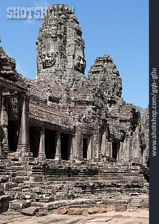 
                Tempelanlage, Bayon, Angkor Wat                   