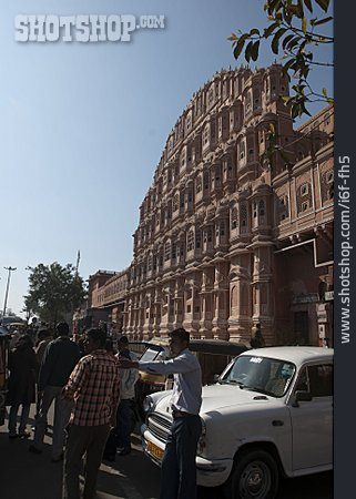 
                Jaipur, Hawa Mahal, Inder                   