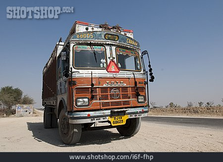 
                Lastwagen, Indien, Jaipur                   