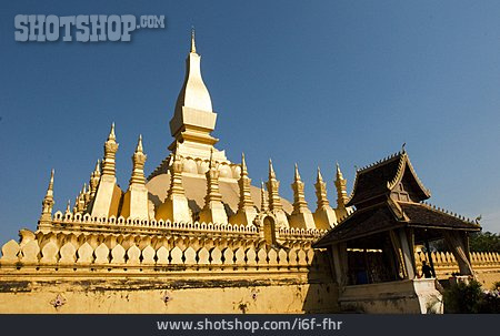 
                Tempelanlage, Stupa, Pha That Luang                   