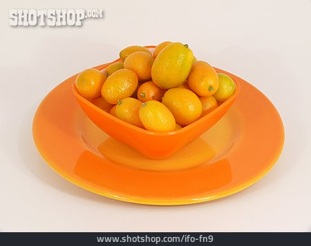
                Obstschale, Citrusfrucht, Kumquat                   