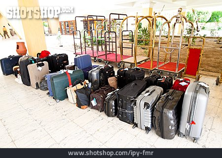 
                Koffer, Gepäck, Hotellobby                   
